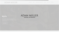 Desktop Screenshot of adammillerart.com